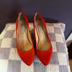 International Concepts size 7 Ladies Orange Shoes